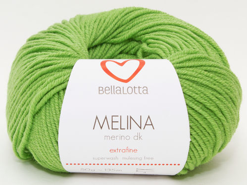 Melina Merino DK - Grasgrün - BellaLotta