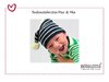 Strickanleitung Teebeutelmütze Max & Mia, von 0 bis 3 Jahre, Anfängerfreundlich