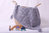 Strickset Merino - Babydecke Sternenglanz in der Größe 54 x 74 cm