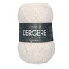 Baumwolle in Weiß - 100% recycelte Fasern - Ecoton von Bergere de France