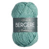 Baumwolle in Ozeangrün - 100% recycelte Fasern - Ecoton von Bergere de France