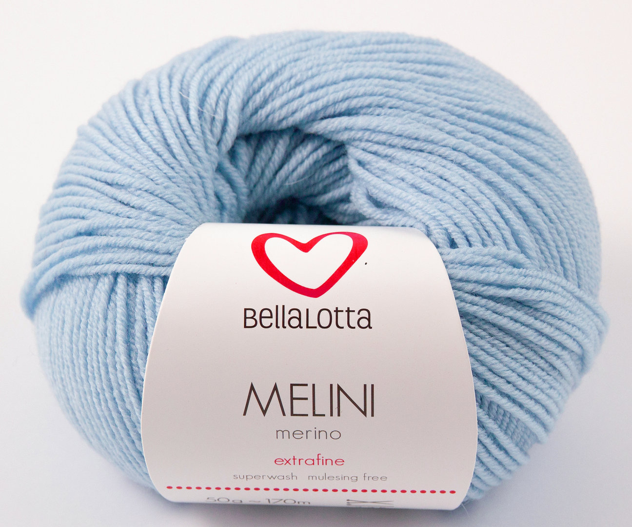Melini Merino - Hellblau - 170m/50g
