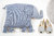 Strickset für das BellaFarm Tierkissen - Elefantendame Elly - vollständig mit Kissen