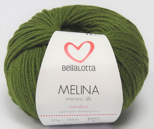 Melina Merino DK - Moosgrün - BellaLotta