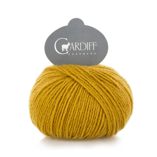 Cashmere in Curry - 100% cashmere von Cardiff Italy